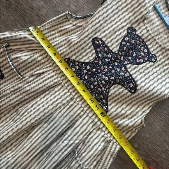 Vintage OOAK Pinafore Patchwork Dress Sz XS/S - Picture 7 of 14